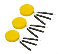 Para aparejo de cabello, anzuelo, plomo, Clinga con pesas de goma TPE para pesca de carpas, aparejo terminal para mantener los eslabones de gancho anclados (2,5 mm)
