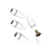 Para Apple Pencil Puntas para Lápiz Recambio de (4Pack) para iPad Generación Touch Adaptador Puntero Tips Pen Stylus 1st Accesorios Stylus Tablet Conector Puerto Reemplazo Tip