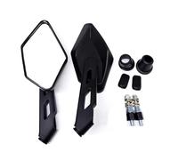 Para Aprilia 650 SR50 125 SV400 espejo trasero motocicleta 8 10mm retrovisor Retrovisores Moto Espejo(8mm black)