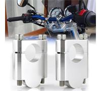 para Aprilia ETV 1000 CAPONORD Pegaso 650 Tuono 125 SL 900 Shiver 22mm 7/8 "elevadores De Barra Manillar Motocicleta Abrazadera Elevadora