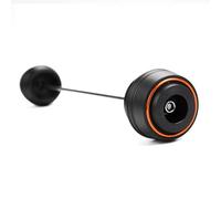para Aprilia para RS660 RS457 para RSV4 para Fábrica 2009-2025 Protector contra Choques Horquilla Eje Rueda Delantera Y Trasera Motocicleta(-Front-Orange)