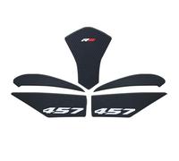 para Aprilia RS 457 RS457 2024 2025 Almohadilla De Tanque Combustible para Motocicleta Etiqueta Engomada del Calcomanía Rodillera Agarre Empuñaduras Pegatinas Protección Protector Decoración