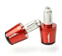 Para Aprilia RS125 RS 125 1996 1997 1999-2005 Empuñaduras De Aluminio CNC Para Motocicleta, Manillar, Extremos Empuñadura, Tapa Tapón, Tapones Equilibrados Piezas(Rojo)