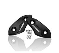 Para Aprilia RS660 2020-2024 Motocicleta Parabrisas Espejo Impulsado Cubierta Espejo Agujero Tapa(Negro)