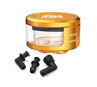 Para Aprilia RSV4 RSV4R RSV4-RF Depósito De Líquido De Embrague De Motocicleta Cilindro Depósito De Aceite Recipiente De Líquido De Frenos(Oro,A)