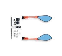 para Aprilia Tuono Mana Dorsoduro Shiver Pegaso SXV Scarabeo Sportcity SR50R Accesorios De Motocicleta Espejos Retrovisores Aluminio CNC Vidrio Azul