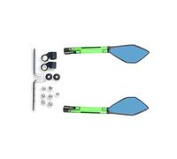 para Aprilia Tuono Mana Dorsoduro Shiver Pegaso SXV Scarabeo Sportcity SR50R Accesorios De Motocicleta Espejos Retrovisores Aluminio CNC Vidrio Azul
