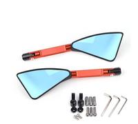 Para Aprilia Tuono V4R SXV450 SR50R SX50 SXV450 Espejo De Motocicleta CNC Retrovisor Lateral(Orange)