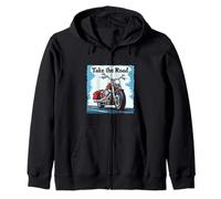 Para aquellos que viven para montar y montar para vivir y motorista Sudadera con Capucha