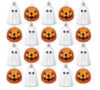 para Árbol De Halloween 20 Piezas Colgantes Formas Calabaza Y Fantasma