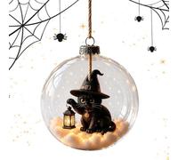 para Árbol De Halloween Brillante Irrompible De 8 cm con Pilas