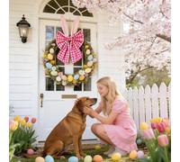 para Árbol De Navidad | con Diseño De Orejas De Conejo | s De Conejo De Pascua Y Primavera | para Pared Interior Exterior Puerta Fiesta Decoración Hogar Chimenea