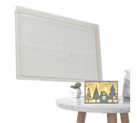 para árbol de Navidad para resina, molde decorativo para el hogar de silicona - forma de silicona para yeso, cemento, proyectos artísticos, artistas apasionados de bricolaje adultos