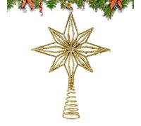 para árbol navideño, de Estrella Octogonal Reutilizable, decoración para árbol de Navidad, Acento Decorativo para Interiores y Exteriores, repisa de Mesa, Oficina, Granja, aparta