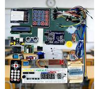 Para Arduino R3 Super Starter Kit con Módulo RFID para Proyectos Electrónicos Prácticos Incluyendo Sensores Motores LED y Breadboard (UNO-1)