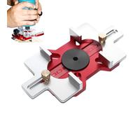 Para Armario - Montaje De Aluminio 2 En 1, Posicionamiento Ajustable, Enrutador | De espiga De Mortaja Versátil Con Brocas Para Trabajar De Madera, Ranura