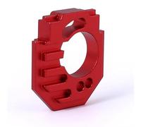 Para ARRMA 1/18 4WD Para GRANITE Para GROM MONSTER TRUCK Aleación De Aluminio 7075 Montaje Disipador Calor Motor Ajustable Accesorios Actualización Piezas(Red)