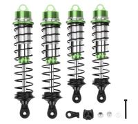 Para Arrma 1/7 1/8 Arma 6S Para Outcast Para Notorious EXB Piezas Actualización Juego 4 Piezas Amortiguador Delantero Trasero Cartón Reparación Accesorios Accesorios RC(Green)