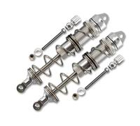 Para Arrma 1/7 Fireteam BIG Para ROCK 1/8 Para Kraton Para Outcast Exb 6S Amortiguador Delantero De Metal De 115 Mm Amortiguador Rc(Silver)