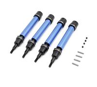 Para Arrma 3s Para Mega Para Vorteks Para Senton Para Granite Para Big Rock Para Typhon 1/10 Slider Eje Transmisión Delantero Trasero Dogbones Set Piezas RC Árboles De Transmisión(Blue,Size 4pcs)