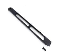 Para Arrma 6S Para Kraton Para Typhon Para Talion Para Senton Para Outcast Para Notorious 1/8 Soporte Chasis Delantero Y Trasero De Metal Piezas RC RC Reemplazos Repuestos(Black Rear Long)
