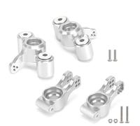 Para Arrma AR330187 AR330374 6S Para Talion Para Typhon Bloque Dirección Buje Trasero Control Remoto Accesorios Coche Cazoleta DireccióN Rc(Silver,1set)