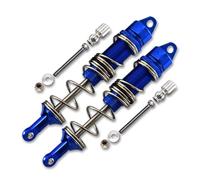 Para Arrma Fireteam Big Para Rock Para Mojave 1/7 1/8 Para Kraton Para Outcast EXB RA330779 ARA330622 ARA330849 Amortiguador Trasero Metal GPM De 135mm Accesorios RC(Blue)