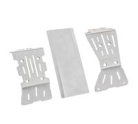 Para Arrma Para Gorgon 2WD 1/10 Protector Chasis Resistente Metal Pieza Protección Mejorada Placa Protectora Acero Inoxidable Piezas ReparacióN Rc