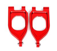 Para Arrma Para Gorgon 4X2 Mega 550 Gpm M 1/10 Aluminio 7075 Brazos Suspensión Superior Delantera Modelo Accesorio Ensamblaje Piezas ReparacióN Rc(Red)