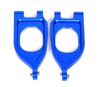 Para Arrma Para Gorgon 4X2 Mega 550 Gpm M 1/10 Aluminio 7075 Brazos Suspensión Superior Delantera Modelo Accesorio Ensamblaje Piezas ReparacióN Rc(Blue)