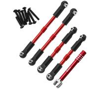para Arrma para Gorgon 4X2 para Vorteks 2Wd Fury Mega 550 Quake 1/10 Tensores Metal Eslabones Camber, Juego Puntas, Piezas Mejora Enlace Piezas para RC