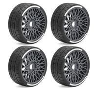 para Arrma para Infraction para Limitless para Felony 1/7 FSRC GT HuanNao X3GT 1/8 Neumáticos RC Universales De 4 Piezas Accesorios RC