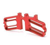 Para Arrma Para Infraction Para Limitless Para Felony Grave 6S Para BLX 1/7 RC Piezas Actualización Coche Soporte Doble Motor Metal Piezas ReparacióN Rc(Red)