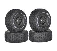 Para Arrma Para Mini Para Mojave Para GROM 1/14 4 Piezas 65 Mm Neumático Goma 12 Hex RC Coche Vehículos Orugas Accesorios Repuesto Rc Orugas Neumáticos