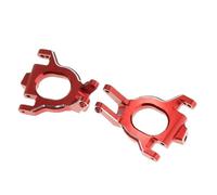 Para Arrma Para Mojave 4S 1/8 Para Kraton Para Outcast 4X4 Para Blx 1/10 RC Car Upgrade Parts Metal C Hub Carriers Bloques Ruedas Piezas ReparacióN Rc(Red)