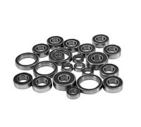 Para Arrma Para Talion Para Notorious Para Mojave 6s Para BLX 1/7 Kit De 22 Rodamientos Sellados Accesorios Piezas Mejora Para Coches RC Rc Maquetas Piezas(Black)