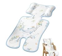 para asiento de cochecito, acolchado suave universal transpirable - Alfombrilla refrescante para cochecito de niños - Para verano, cálido, exterior, paseo, descanso, coche, compras, casa dormir