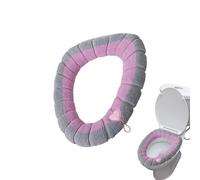 para asiento de inodoro - Cojín cálido, térmica suave, tela flexible y ajustada, suave comodidad aislante, fácil de limpiar, de asiento de inodoro cálida para el Entspa