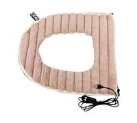 Para Asiento De Inodoro Gruesa, Lavable Y De Felpa Cálida, Asientos De Inodoroo De Liberación Rápida, Con Cierre Suave, 60 Fundas Desechables Para Asientos De Indoro, Cómodas Fundas Para A