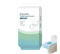 Para Asiento De Inodoro - Sábanas Portátiles, Protección Higiénica Sanitaria | Piezas De Papel Grande, Hojas Portátiles De Viaje Desechables De 16x24 Pulgadas, Protección Sanitaria Higiénica Par