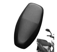 para asiento de scooter - Protector de motocicleta impermeable de poliuretano, cojín de cuero grueso de alta dureza, ajuste de correa elástica ancha, resistente al sol y al polvo |