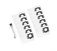para aspirador para kärcher para kfi 357 Rotura 12uds para | Compatible para kfi 357, para ajuste perfecto WD2 WD3 KWD1, 12 unidades, incluye cepillo , secado rápido