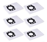 para aspirador para kärcher WD 5.800 Alta Retención para polvo | Doble capa de fieltro, alta retención de polvo, uso seco y húmedo, compatible WD 5.800, pack 6 unidades