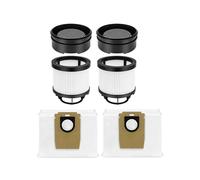 Para Aspiradora de Mano para H50 Pro: Filtro HEPA Lavable de Repuesto, 2 Bolsas para Aspiradora.
