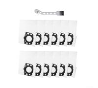 para aspiradora para kärcher para kfi 357 Resistentes Rotura | Compatible WD2, WD3, KWD1, material , 12 unidades, vaciado para rápido, sin para polvo al aire