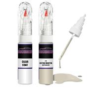 Para ASTON MARTIN PEPPER WHITE - MINI AST5062D + kit de fijación de laca transparente