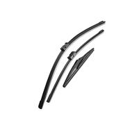 Para Astra H GTC 3 puertas 2004 2005 2006 2007 2008 2009 limpiaparabrisas delantero LHD limpiaparabrisas trasero ventana 22 "18" 9"