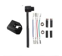 Para AT-VMN95E Lápiz capacitivo de repuesto para tocadiscos Audio Technica LP120X con cepillo y cables de cartucho CompFor ATible con la serie VMN95 (negro)
