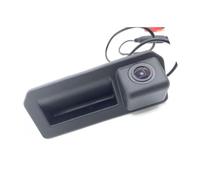 para Audi A1 A3 Q2 Q2L Q5 A5 F5 RS5 2018 2019~2022 Manija del Maletero Coche Cámara De Marcha Atrás Estacionamiento Impermeable Vista Trasera HD Cámara Marcha Atrás(CVBS-AHD)