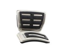 Para Audi A3 8V 2013 2014 2015 2016 2017 2018 2019 2020 2021 Pedales De Coche Reposapiés Freno Gas Cubierta Protectora Pedal Cubierta Pedal Coche(AT Without Rest)